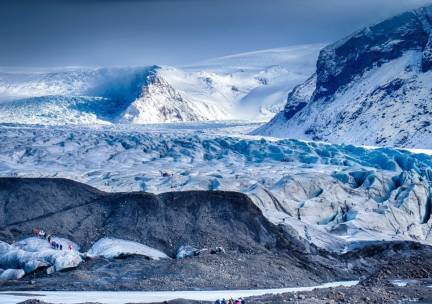 Skaftafell glacier walk