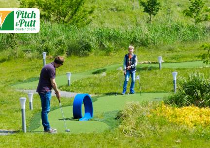 Fungolf + friet + snack + evt. ranja bij Pitch&Putt Golf Doetinchem