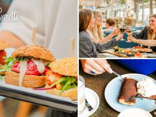 Late Italiaans 12-uurtje of late 2-gangenlunch bij Pavarotti