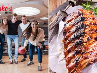1,5 uur bowlen + hoofdgerecht naar keuze