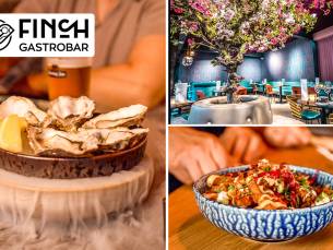 2- of 3-gangen keuzelunch bij Finch Gastrobar