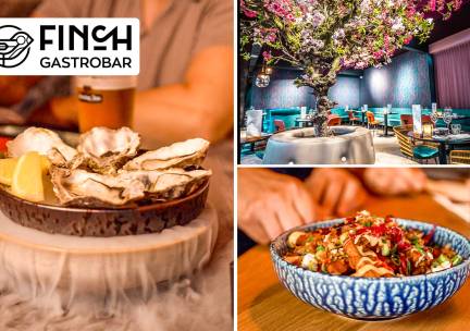 2- of 3-gangen keuzelunch bij Finch Gastrobar