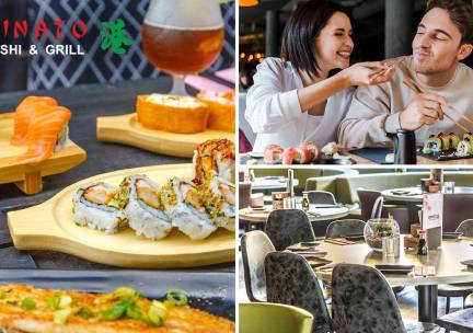 All-You-Can-Eat sushi (2,5 uur) bij Sushi Minato