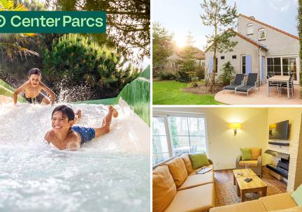 2, 3 of 4 overnachtingen voor 4 tot 6 personen bij Center Parcs Port ZÃ©lande