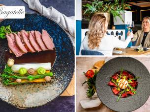 3-gangendiner van de chef + amuses + brood