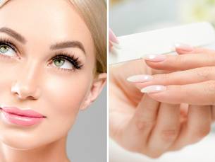 Wimperextensions of manicurebehandeling + gellak, BIAB of acrylnagels