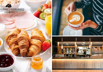 Warme drank + gebak of zondagse brunch