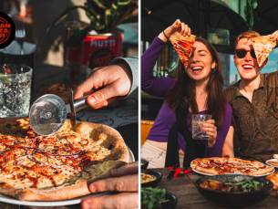 3-gangendiner Ã  la carte bij Vegan Pizza Bar Rotterdam