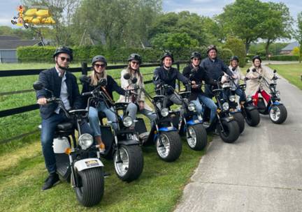 E-chopper huren (3 uur) Hondsrug Tours