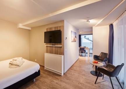 Toegankelijke studio zonder balkon 2p