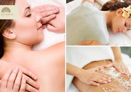 Lichaamsmassage (50 min) of rugbehandeling (45 min)