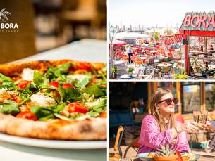 Pizza naar keuze bij Bora Bora Beachfoodclub