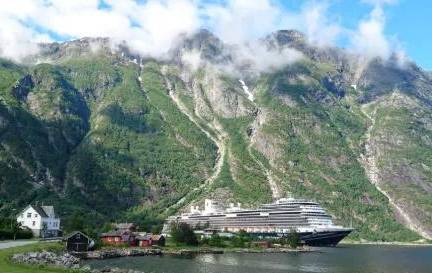 Cruise Noorse Fjorden met het Nordfjord (29-08)