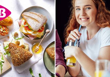 Broodje + warme of koude drank bij Bakker Bart