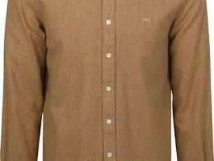 McGregor Overhemd Flanel Melange Camel