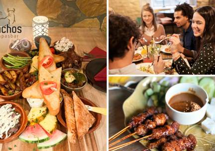 Spaans 3-gangendiner naar keuze bij Tapasbar Pinchos in Heerlen