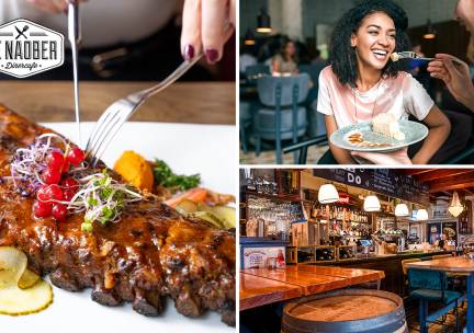 3-gangen keuzediner bij De Naober