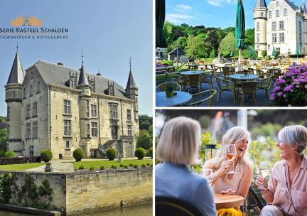 Wandelarrangement of 2-gangen keuzelunch bij Brasserie Kasteel Schaloen