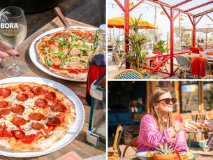 Pizza naar keuze bij Bora Bora Beachfoodclub