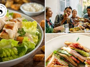 2-gangen keuzelunch + koffie, thee of cappuccino bij Plaza Sportz Assen