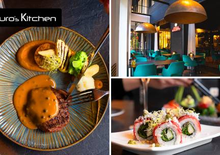 ​3-gangen keuzediner bij Kuro's Kitchen in de Korte Putstraat in hartje Den Bosch