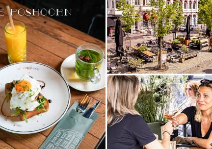 Uitgebreid ontbijt bij Stadsherberg & Tapperij de Poshoorn in hartje Maastricht