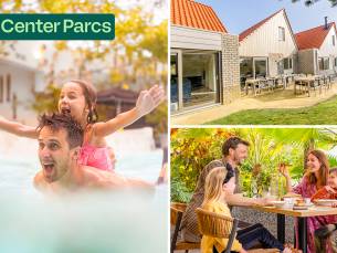Midweek of weekend in een cottage voor 4 personen bij Center Parcs Park Zandvoort