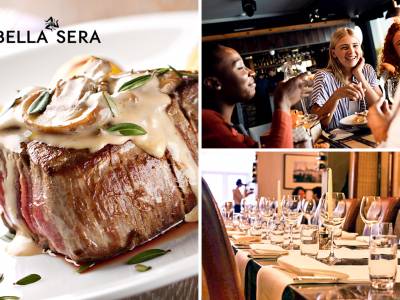 3- of 4-gangendiner bij Ristorante La Bella Sera