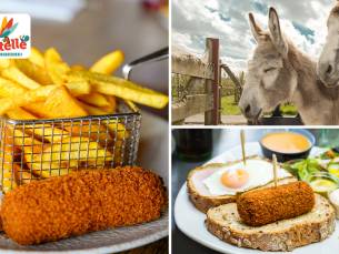 Boerenfriet of snackmenu bij Beleefboerderij De Stelle