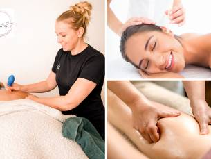 Oorkaarstherapie of cupping en/of lymfedrainage