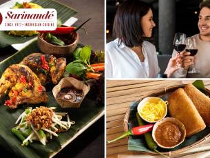 3-gangen keuzediner bij SarinandÃ© in hartje Den Haag