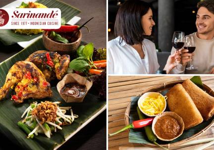 3-gangen keuzediner bij SarinandÃ© in hartje Den Haag