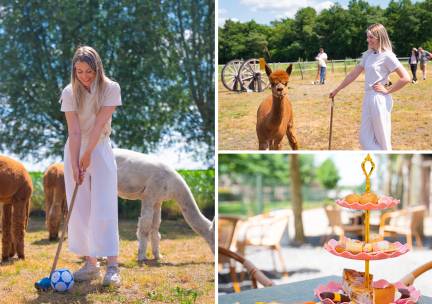 Alpaca-golf (1,5 uur) bij Beleefboerderij Heierhof