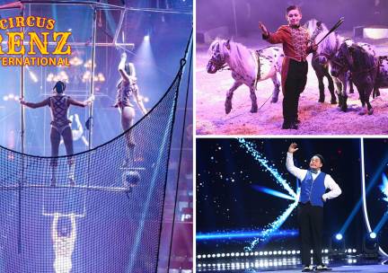 Voorstelling Circus Renz International in Huizen, Rhenen of Deventer