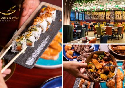 All-You-Can-Eat & Drink (3 uur) bij De Gouden Wok