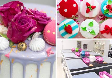 Workshop cupcake (2,5 uur), dripcake (2,5 uur) of taart (3 uur)
