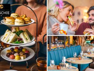 High tea (2,5 uur) + glas bubbels bij Brasserie De Schie