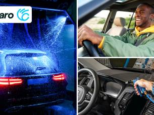 4 weken onbeperkt abonnement voor autowasbeurten bij Claro Carwash