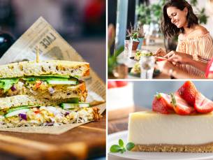 2-gangen keuzelunch vlak bij het strand van Noordwijk