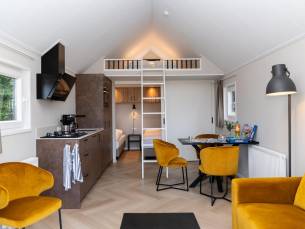 Tiny house Berg met airco - 4 persoons