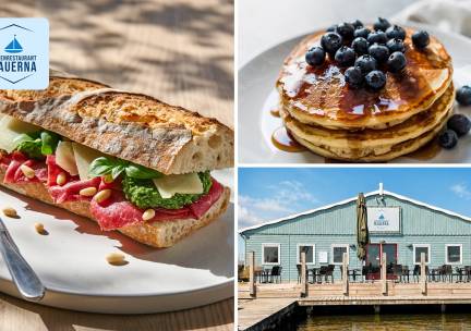 2- of 3-gangenlunch aan de haven bij Havenrestaurant Nauerna