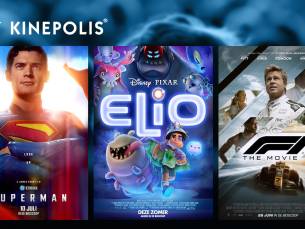 1-persoons + popcorn of familie bij Kinepolis Huizen