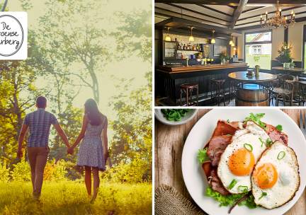 Wandelarrangement met koffie of thee, Limburgse vlaai en 2-gangenlunch bij De Arcense Herberg