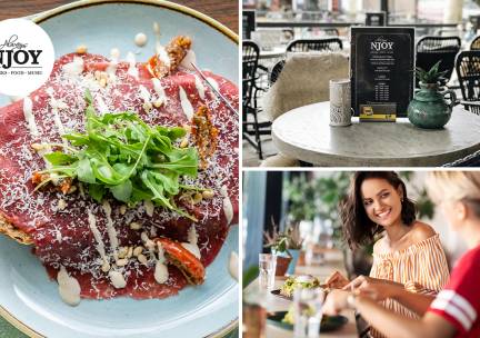 Complete lunch bij NJOY in hartje Kampen