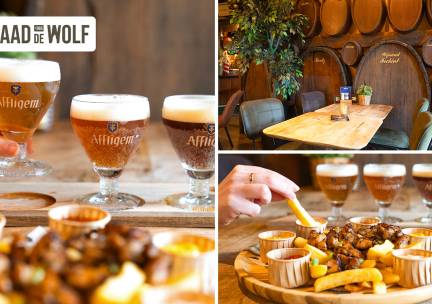 Bierproeverij bij CafÃ© Aad de Wolf