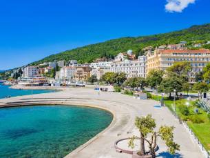 Kroatische Bloemenrivièra, Opatija