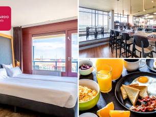 Overnachting voor 2 + ontbijt nabij IJmuiden Strand