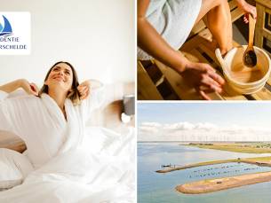 1, 2 of 3 overnachting(en) voor 2 + privÃ©sauna + ontbijt aan de Oosterschelde