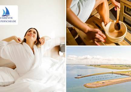 1, 2 of 3 overnachting(en) voor 2 + privÃ©sauna + ontbijt aan de Oosterschelde
