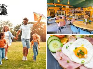 Wandelarrangement incl. koffie met gebak + lunch bij Perron Neuf